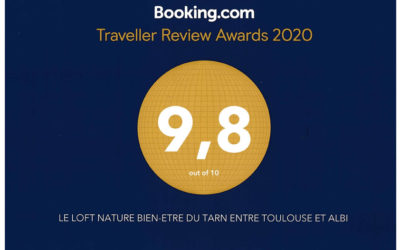 Traveller Review Awards 2020 Loft Traveller Review Awards 2020 Loft nature bien-être du Tarn