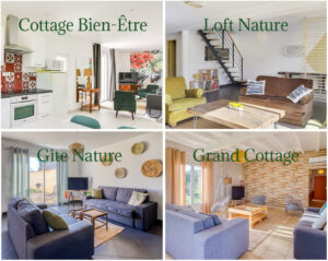 Caution: Cottage Bien-être, Loft Nature, Gîte Nature, Grand Cottage