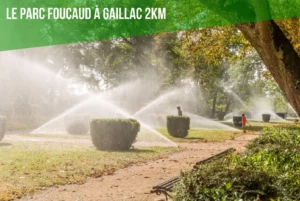 Parc foucaud Gaillac 2km des Cottages Brens