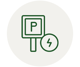 Parking Gratuit et Borne de recharge