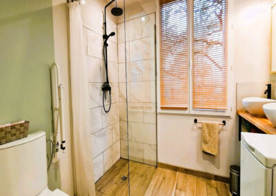 Salle de bain Cottage Primeur location airbnb