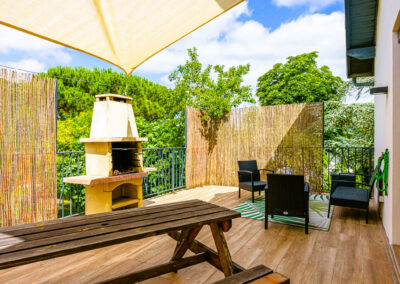Terrasse Cottage Syrah location airbnb detente Gaillac