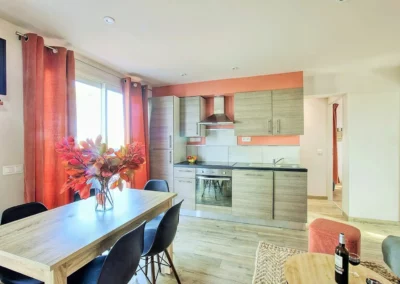 Salon Cottage Le Vigne Rouge location vacance en nature