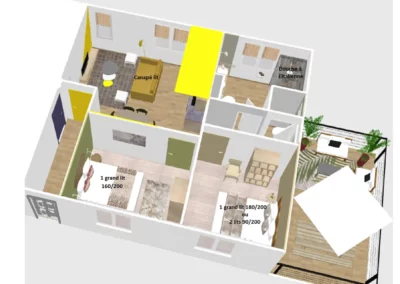Plan Cottage Nature Loin de l oeil