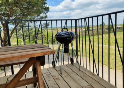 Terrasse Barbecue Cottage Loin de l oeil vacances nature
