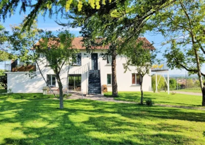 Exterieur jardin Cottage Primeur meuble de tourisme location