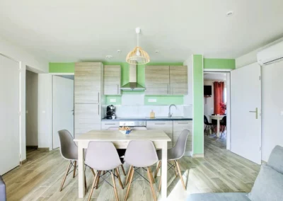 Salon Cottage Primeur logement vacance Brens