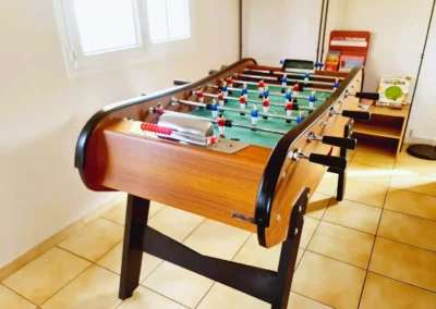 Baby foot Grand Cottage Nature Bien Etre Logements de vacances Airbnb