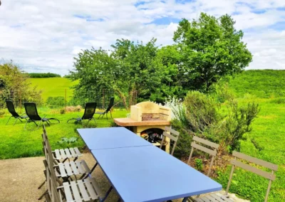 Terrasse Grand Cottage Nature Bien Etre Maison de campagne Tarn