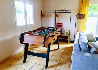 Baby foot Grand Cottage Nature Bien Etre Reservation vacances Occitanie