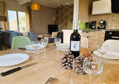 Cuisine Grand Cottage Nature Bien Etre location vacances airbnb