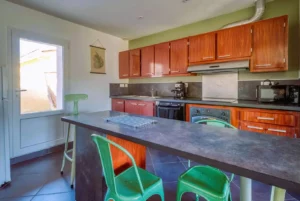 Kitchen Gite Nature Bien Etre Tarn cottage rental booking