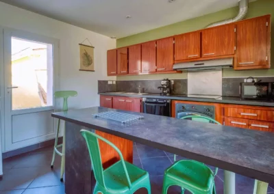 Kitchen Gite Nature Bien Etre Tarn cottage rental booking