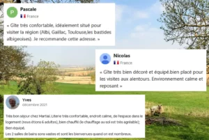 customer reviews Gite