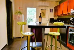 Dining room Gite Nature Bien Etre vacation rental airbnb