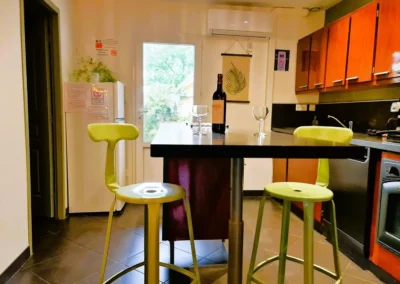 Dining room Gite Nature Bien Etre vacation rental airbnb