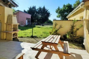 Garden furniture outdoor terrace Gite Gaillac