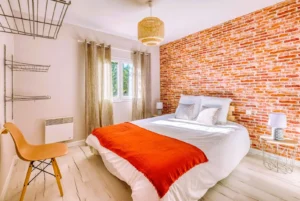 Bedroom Grand Cottage Nature Bien Etre accommodation airbnb