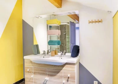 Bathroom Loft Nature bien etre holiday rental Tarn