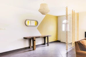 Entrance to Loft-Nature-Bien-Etre rental booking in Tarn