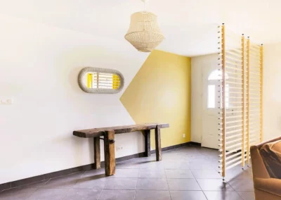 Entrance to Loft-Nature-Bien-Etre rental booking in Tarn