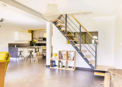 Entrance to Loft-Nature-Bien-Etre rental booking in Tarn