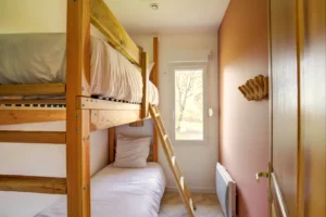 Third bedroom with bunk bed