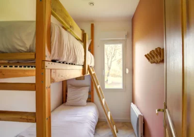 Third bedroom with bunk bed