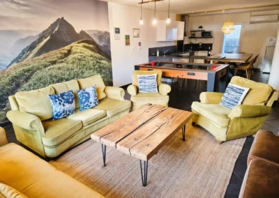 Living room Loft Nature Bien Etre vacation home Occitane