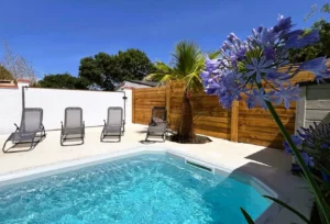 vacation rentals with heated pool in the Tarn