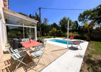 Swimming pool, gîte for family holidays in Occitania