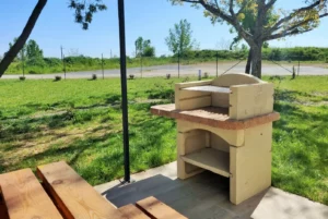 Outdoor barbecue Cottage Primeur holiday Tarn
