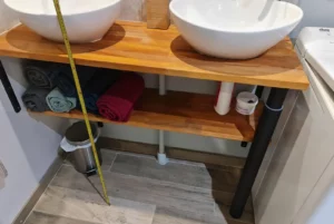 Handicap-accessible bathroom Cottage Primeur summer vacation