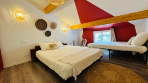 chambre 2 2 loft gite tarn