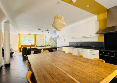 cuisine loft gite tarn