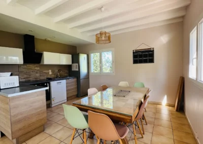 salle a manger 1 grand cottage gite tarn