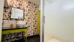 salle de bain loft gite tarn