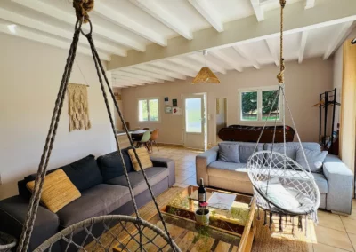 salon 1 grand cottage gite tarn