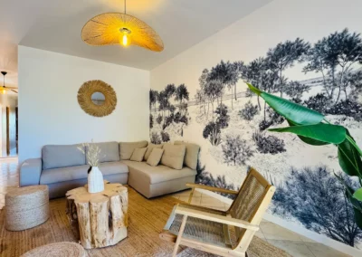 salon 2 bohème gite tarn