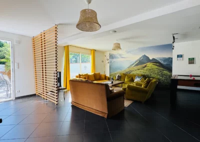 salon 3 loft gite tarn