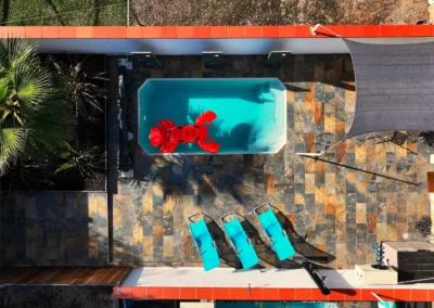 terrasse piscine 2 gite tarn