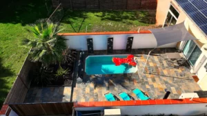 terrasse piscine gite tarn