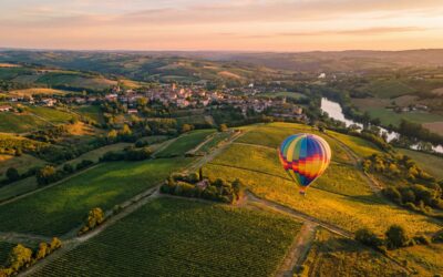 Le Tarn vu du ciel : montgolfière, parachute, planeur… les meilleures expériences aériennes