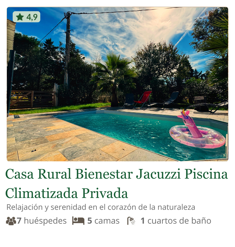 Cottage bien etre Jacuzzi